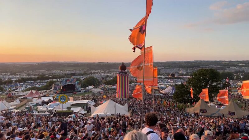 Explore festival scales and analysis of Glastonbury size against other renowned festivals