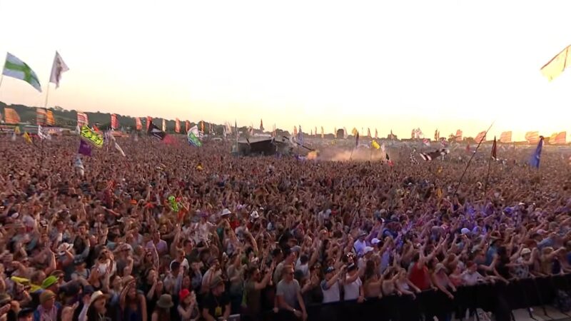Glastonbury festival dimensions